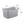 Sterilite Weave Laundry Basket, Plastic Clothes Hamper w/Handles, 6 Pack, Cement
