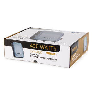 SOUNDSTORM Evolution 400 W 4-Channel Full Range Class A/B Amplifier | EV4.400 - TRAPSKI