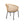 Outdoor Wicker Chair with Powder Coated Iron Legs