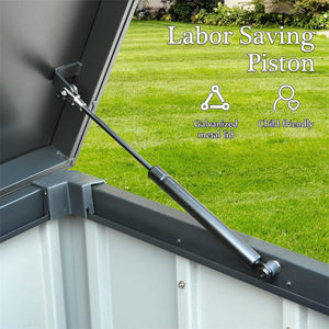 150 Gallon Outdoor Storage Deck Box Waterproof