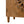 Rustic Hand-Carved Wooden 2-Door Cabinet