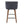 Toriano - Mid Century Modern Fixed Height Counter Stool & Square Footrest (Set of 2)