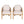 Grotta Outdoor Dining Arm Chair (Set of 2) - Teak / Beige