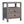 Acid Wash 2-Drawer Open Bedside Table