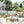 6-Piece Outdoor Patio Furniture Set with Steel Frame Sofa & Acacia Wood Table