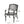 Luminea Outdoor Aluminum Dining Chair with Scroll Design, Bronze