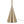 Cone 64' Contemporary Metal Floor Lamp in Gold with White Linen Shade