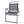 Outdoor Patio Dining Set For 4 People, Metal Patio Furniture Table And Chair Set With Umbrella - Black