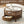 Solid Wood Round Glass Top Coffee Table with Storage Drawer
