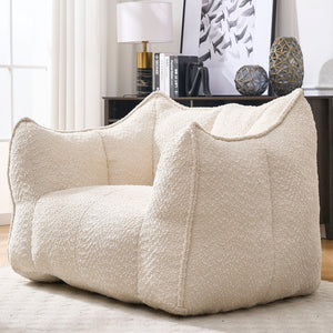 Comfortable Chenille Sofa Chairs With Highly Resilient Foam