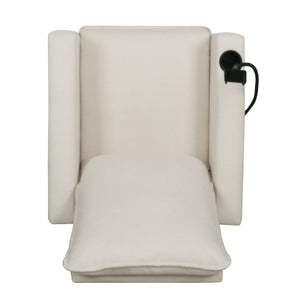 Recliner Chairs For Adults, Adjustable Recliner Sofa With Mobile Phone Holder & Cup Holder, Modern Reclining Chairs Fabric Push Back Recliner Chairs For Living Room, Bedroom