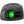 Attwood LightArmor Deck Mount Navigation Light - Black Composite - Starboard (green) - 2NM