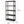 Sterilite 75.2 Inch Heavy Duty Durable 5 Shelf Ventilated Shelving Unit, 2 Pack
