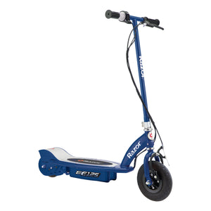 Razor E125 Motorized Rechargeable Kids Youth Electric Scooters, 1 Pink & 1 Blue