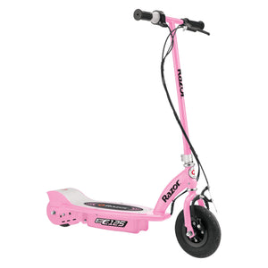 Razor E125 Motorized Rechargeable Kids Youth Electric Scooters, 1 Pink & 1 Blue