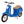 Razor Pocket Mod Miniature Euro 24V Electric Kids Ride On Retro Scooter, Blue - TRAPSKI