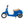 Razor Pocket Mod Miniature Euro 24V Electric Kids Ride On Retro Scooter, Blue - TRAPSKI