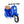 Razor Pocket Mod Miniature Euro 24V Electric Kids Ride On Retro Scooter, Blue - TRAPSKI