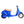 Razor Pocket Mod Miniature Euro 24V Electric Kids Ride On Retro Scooter, Blue - TRAPSKI