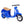 Razor Pocket Mod Miniature Euro 24V Electric Kids Ride On Retro Scooter, Blue - TRAPSKI