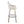 Hannah - Transitional Fixed Height Barstool With Swivel With Round Footrest (Set of 2)