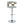 Gardenia - Contemporary Adjustable Barstool With Swivel / Rounded T Footrest (Set of 2)