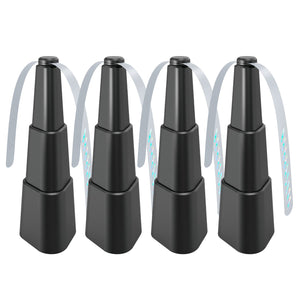 4Pcs Fly Repellent Fan Table Top Battery Powered Bug Deterrent Fan Hanging Food Fans for Party BBQ Picnic Camping