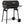 Outsunny 30' Portable Barrel Charcoal BBQ Grill Steel Outdoor Smoker