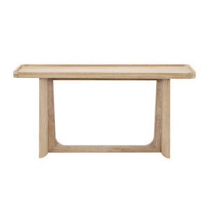 Farmhouse Console Table with Tray Top Design