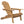 Folding Adirondack Chair Wooden Accent Furniture Lounge Chair