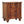 Solid Wood Lume Panel Bedside Table