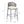 Outdoor Bar Height Metal Frame Counter Stools with Scallop-Shaped Backrest & Water-Resistant Cushions