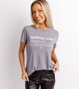 Golfing Wife Tee