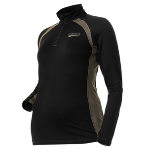 D-TECH 1/4 Zip Base Layer Shirt 2.0 - Stone