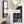 5 LEDs Jewelry Armoire Wall Mounted / Door Hanging Mirror-Brown