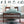 Twin Size Rustic Platform Bed Frame with Headboard and Footboard-Walnut