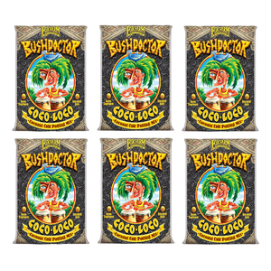 FoxFarm Bush Doctor Coco Loco Plant Garden Potting Soil, 2 Cubic Ft. (6 Pack)