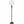 2 Table Lamps 1 Floor Lamp Set with Fabric Shades
