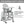 3-in-1 Baby High Chair with Lockable Universal Wheels
