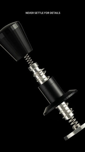 Black Myth Impact Tamper - 30LB Constant Force Spring Espresso Tamper Under $49