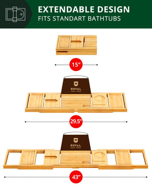 Bathtub Caddy Tray, Natural