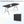 6 FT Fold-in-Half Camping Table with Rattan Texture