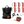 HuntEmUp Hunting Dog Essentials Training Kit -  Large Canvas Orange Bumpers 6pc + Mesh Bumper Bag + Whistle & Lanyard + Braided Leather Leash + Training Chain