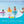 Intex 59260EP Colorful Transparent Inflatable Swimming Pool Beach Tube Raft