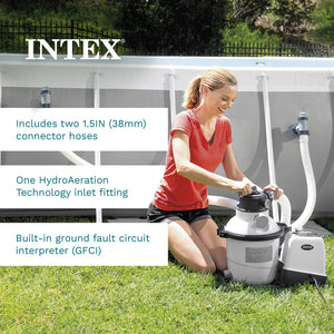 Intex Krystal Clear 1500 GPH Sand Filter Pump