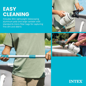 Intex Pool & Spa Vacuum ZR100 for PureSpas, Above Ground Pools & Inground Pools