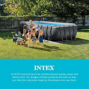 Intex Solar Pool Cover for 18' x 9' Rectangular Frame Swimming Pools, Cover Only