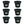 Little Giant 12 qt Flexible All-Purpose Rubber Bucket w/ Steel Handle (6 Pack)