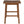 Rustic 3 Piece Stationary Kitchen Island Set With 2 Seatings, With 2 Open Shelves