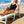 Patio Lounge Chair Outdoor HDPE with Reclining Backrest